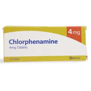 Chlorpheniramine 4mg tablets Medicalmojo.co.uk