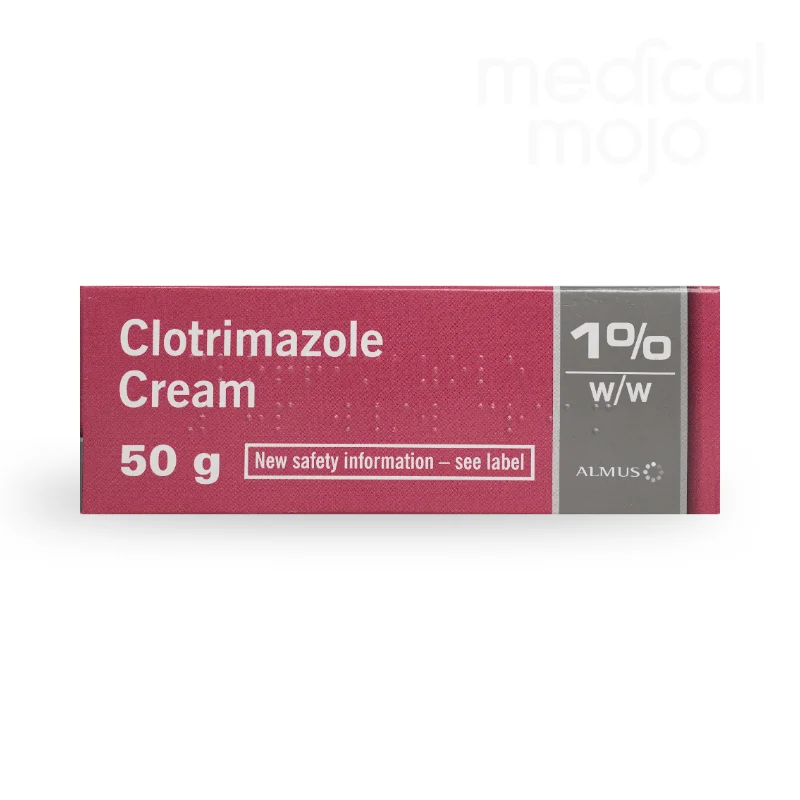 Clotrimazole cream 50g Medicalmojo.co.uk