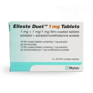 Elleste Duet 1mg tablets Medicalmojo.co.uk