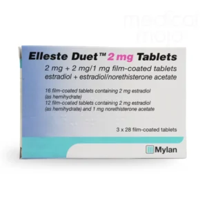 Elleste Duet 2mg tablets Medicalmojo.co.uk