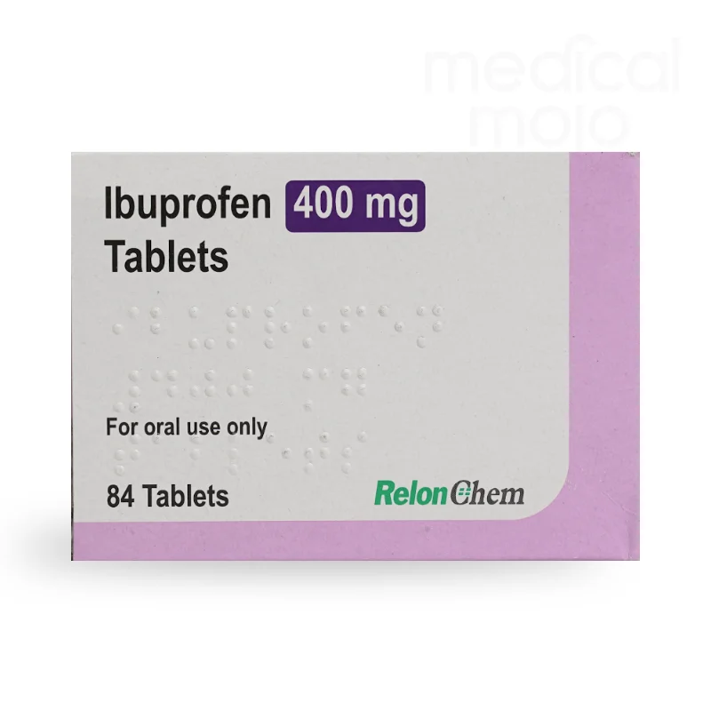 Ibuprofen 400mg tablets Medicalmojo.co.uk