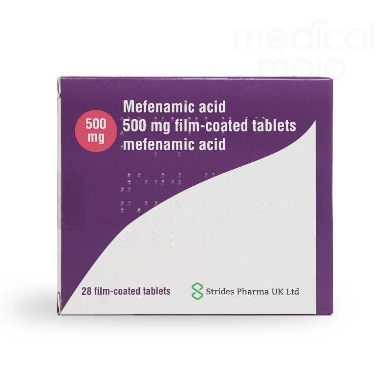 Mefenamic acid 500mg 28 Medicalmojo.co.uk