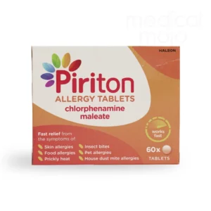 Piriton 4mg tablets 60 Medicalmojo.co.uk