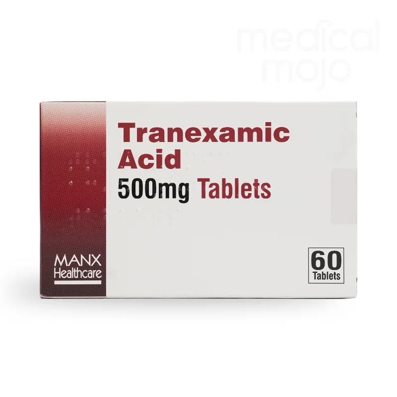 Tranexamic acid 500mg 60 Medicalmojo.co.uk