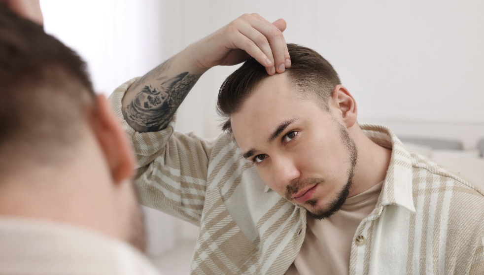 What is androgenetic alopecia or male pattern baldness?