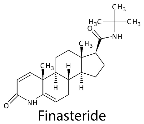 finasteride chemical structure