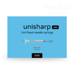 Unisharp 1ml Fixed 29G 0.5" Blue x 100 medicalmojo.co.uk