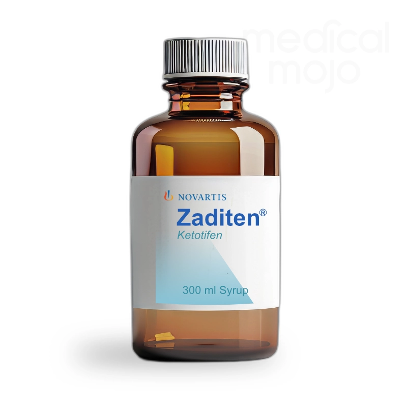 Zaditen Ketotifen 300 ml syrup medicalmojo.co.uk