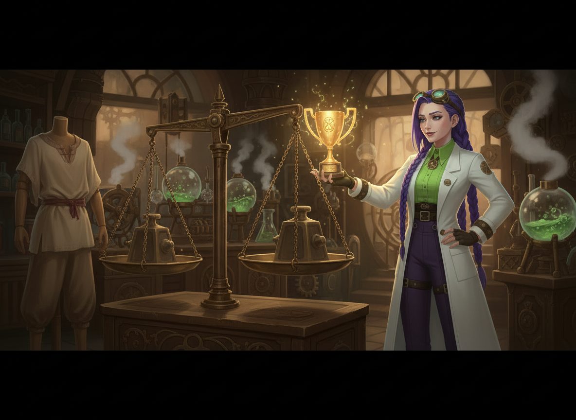 medicalmojo.co.uk Dr Rosalind Jex realistic weight loss goals and progress infographic medicalmojo.co.uk Dr Rosalind Jex in a steampunk laboratory holding a glowing trophy beside balancing scales, representing realistic weight loss goals, progress, and achievement.